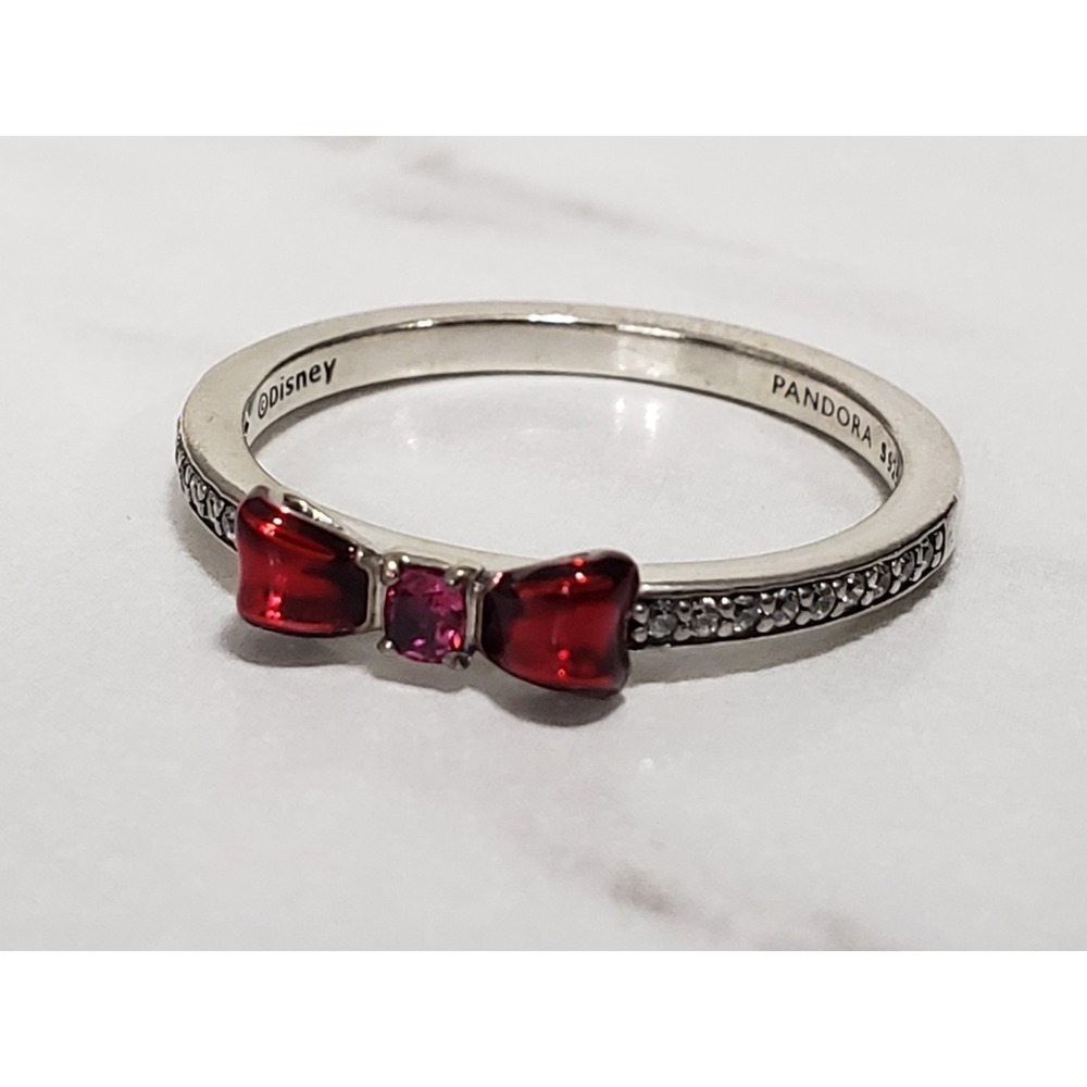 Pandora Disney Princess Snow White Bow Ring Size 8.5